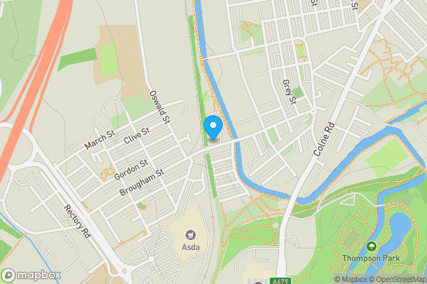 Map location for Former Council Building, 57 Daneshouse Road, Burnley, Lancashire BB10 1AF