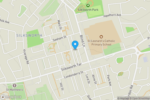 Map location for Castlereagh Street, SUNDERLAND, Tyne and Wear, SR3 1HL