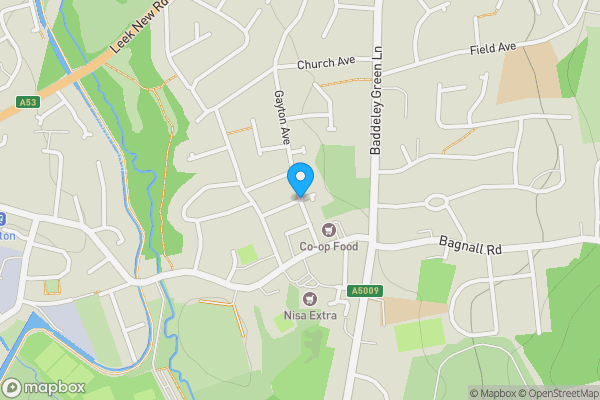 Map location for Norton Street, Stoke-On-Trent ST2 7BT