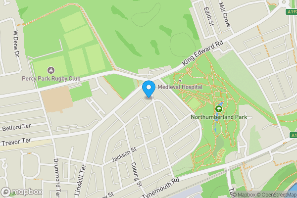 Map location for 34 Washington Terrace, North Shields, Tyne And Wear, NE30 2HJ