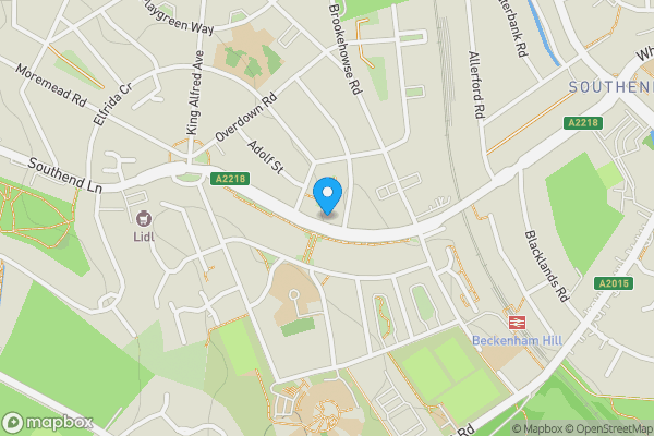 Map location for 148 Southend Lane, Catford, London, SE6 3DW