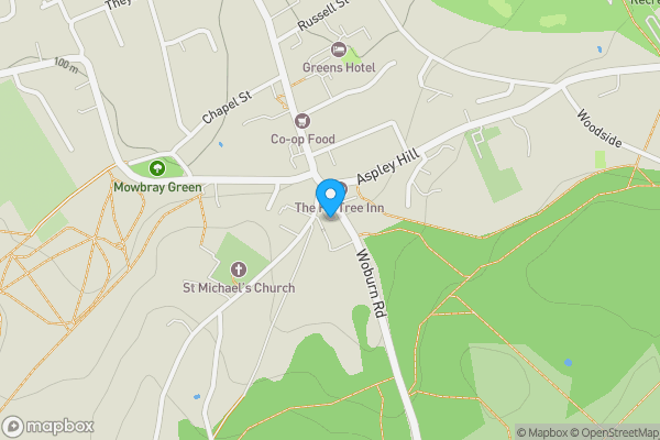 Map location for 3 Aspley Court, Woburn Road, Woburn Sands, Buckinghamshire, MK17 8PA