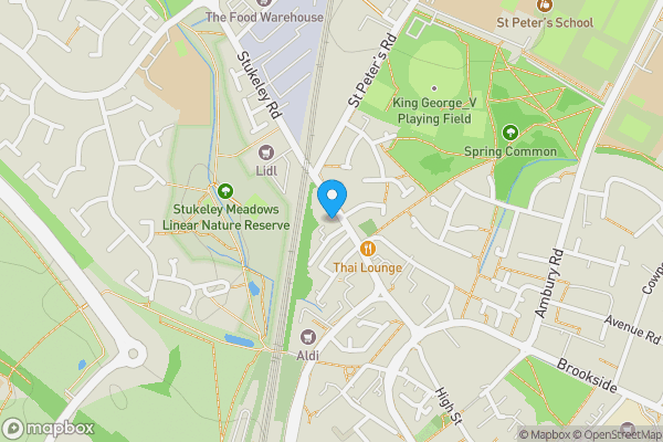 Map location for 31A Ermine Street, Huntingdon, Cambridgeshire PE29 3EX