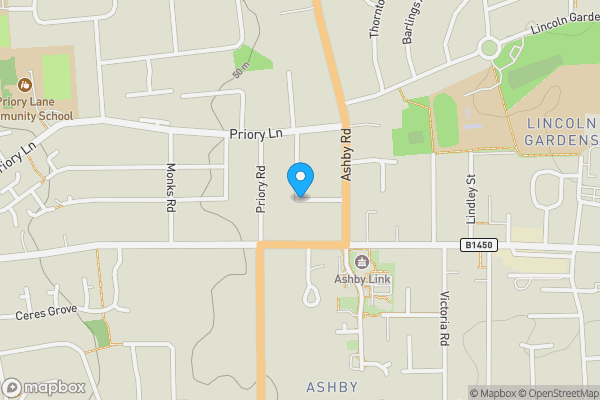 Map location for Woollin Avenue, SCUNTHORPE, South Humberside, DN16 2RU