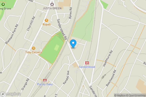 Map location for 147a Sanderstead Road, South Croydon, Greater London, CR2 0PH