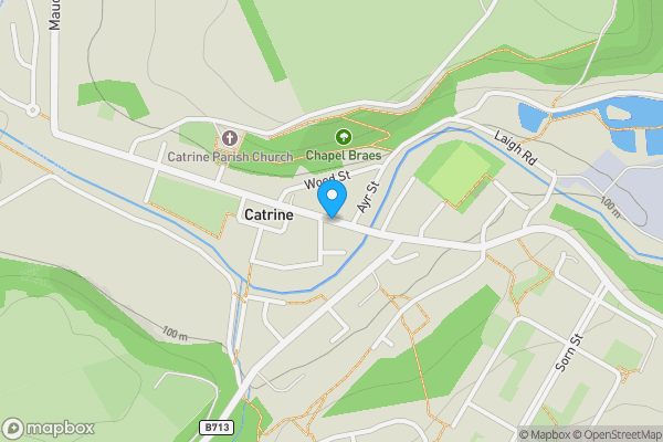 Map location for St. Germain Street, Mauchline, Ayrshire, KA5 6RG