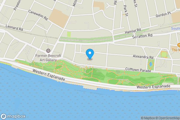 Map location for 86 Tower Court, Westcliff Parade, Westcliff-on-Sea, Essex, SS0 7QH