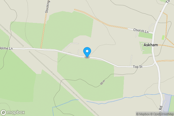 Map location for Top Street, NEWARK, Nottinghamshire, NG22 0RP