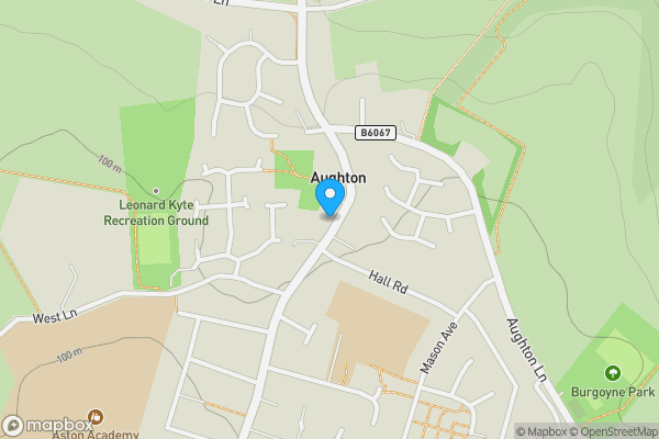 Map location for 43 Main Street, Aughton, Sheffield, South Yorkshire S26 3XH
