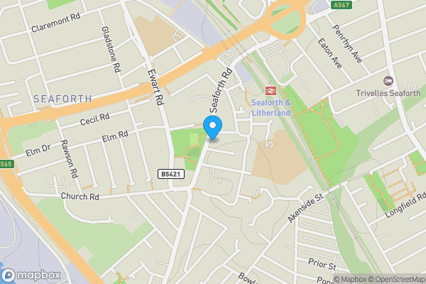 Map location for 75C Seaforth Road, Liverpool, Merseyside, L21 3TY