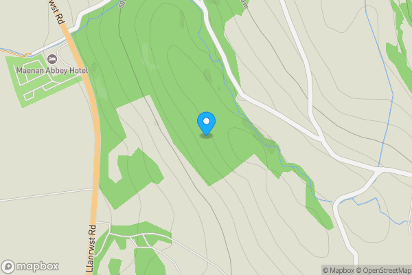 Map location for Llidiart Y Coed Maenan, Llanrwst, Conwy, LL26 0YN