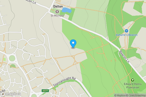 Map location for 27 Ferndale, Skelmersdale, Lancashire, WN8 6GQ