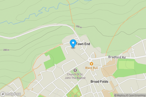 Map location for Ryefield Avenue, BRADFORD, West Yorkshire, BD14 6BJ
