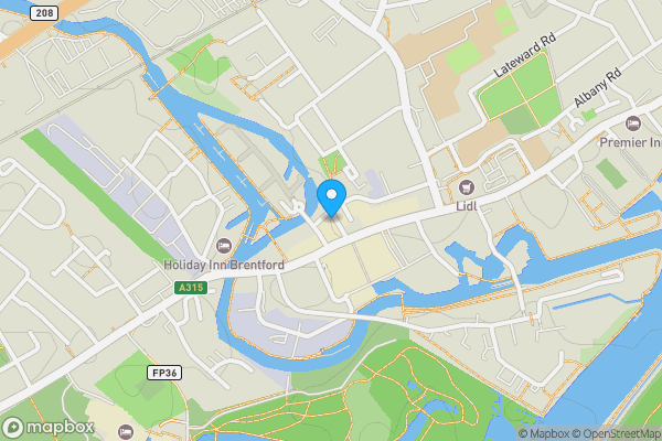 Map location for 10, Market Place, BRENTFORD, Middlesex, TW8 8FL