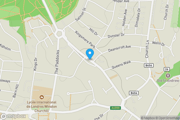 Map location for Land at 39 Salmon Street, Kingsbury, London, NW9 8PP