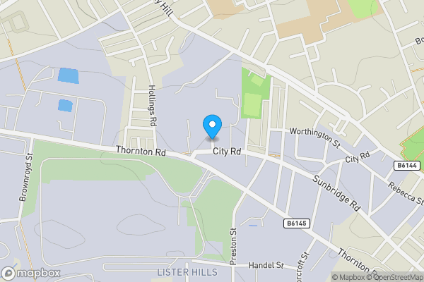 Map location for Unit 3 City Business Park, Saxon Street, Bradford, BD8 8JY