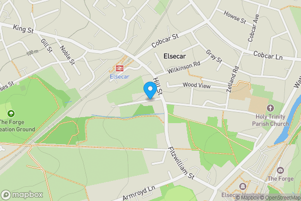 Map location for Land at Foundry Street, Elsecar, Barnsley, South Yorkshire S74 8EQ