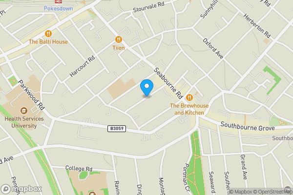 Map location for Stourfield Road, Bournemouth, Dorset, BH5 2AR