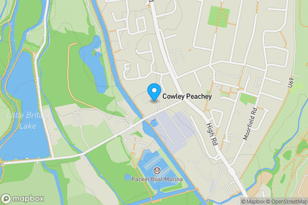 Map location for Flat 64, Jessop Court, 2, Brindley Place, UXBRIDGE, Middlesex, UB8 2FA