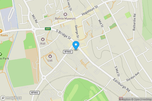 Map location for 17 George Place, Bathgate, EH48 1NX