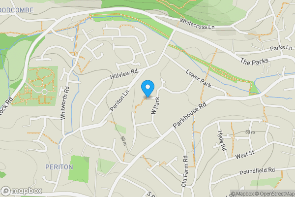 Map location for Garden Way, Minehead, Somerset, TA24 8AT