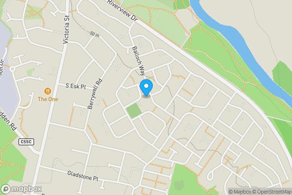 Map location for 12 Drinnies Crescent, Dyce, Aberdeen, AB21 7LP