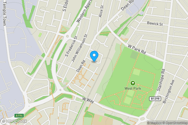 Map location for 20 Malvern Street, South Shields, Tyne And Wear, NE33 5LE