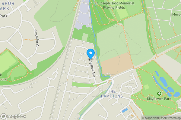 Map location for Kingshill Avenue, WORCESTER PARK, Surrey, KT4 8BZ