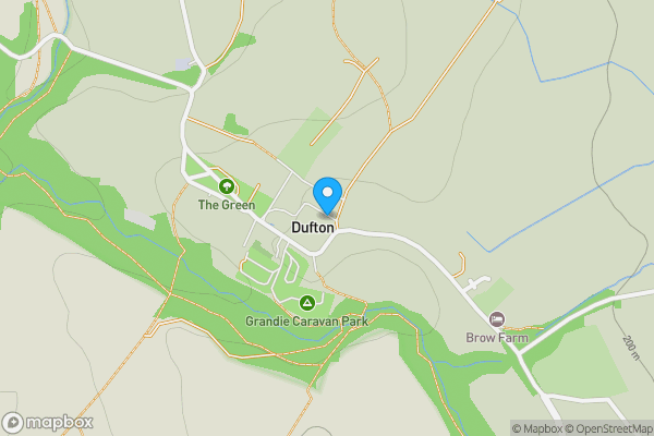 Map location for The Apartment Dufton Hall, Appleby-In-Westmorland, Cumbria, CA16 6DD