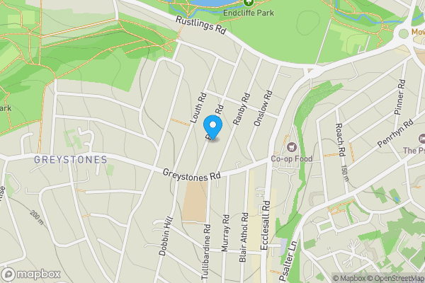 Map location for 101 Peveril Road, Banner Cross, Sheffield, South Yorkshire S11 7AQ