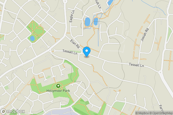 Map location for Lock up garage site at 338a Tessall Lane, Birmingham, West Midlands B31 5EN