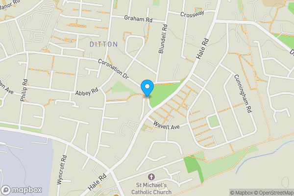 Map location for Hale Road, Widnes, Cheshire, WA8 8SY