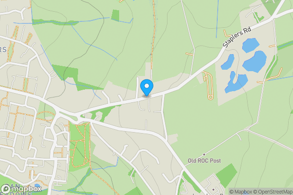 Map location for Land at Staplers Road, Newport, Isle Of Wight, PO30 2DP