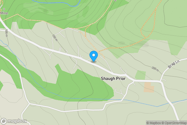 Map location for Shaugh Prior, Plymouth, Devon, PL7 5HB