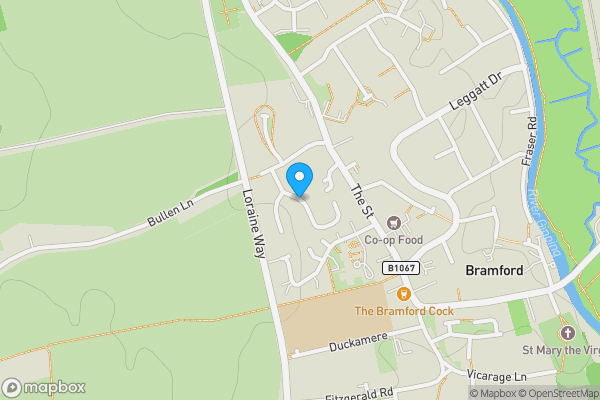 Map location for Angel Road, IPSWICH, Suffolk, IP8 4JF