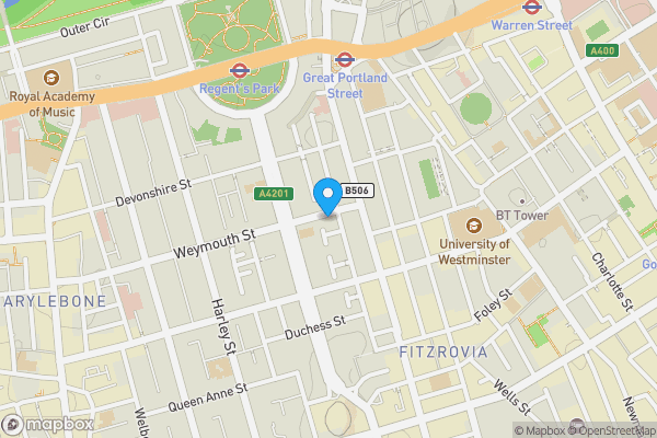 Raised Ground Floor Medical Unit at Stone House, 9 Weymouth Street, Marylebone, London, W1W 6DB