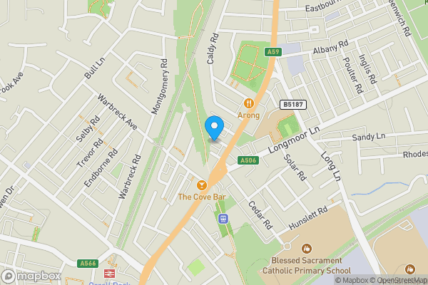 Map location for 11 Wallace Street, Liverpool, Merseyside, L9 4SN