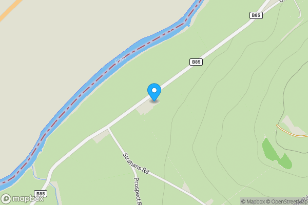 Map location for 100, Urney Road, Strabane, County Tyrone, BT82 9RX