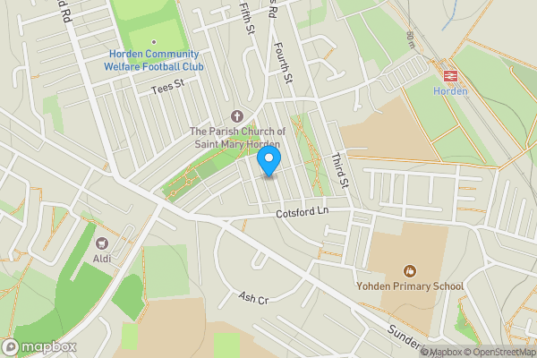 Map location for 82 Sixth Street, Horden, Peterlee, County Durham, SR8 4JX