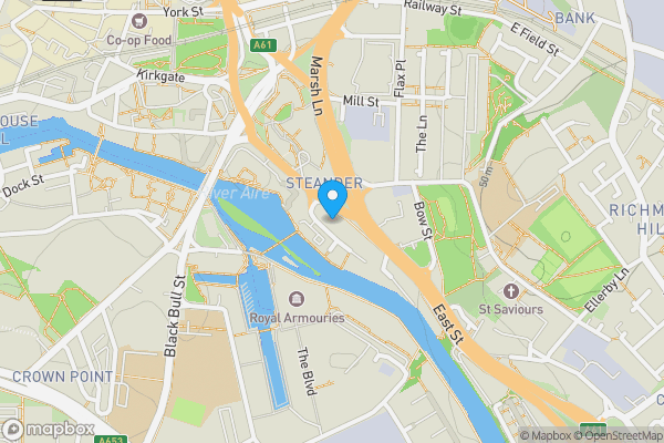 Map location for 110 Trinity One, East Street, Leeds, West Yorkshire LS9 8AE