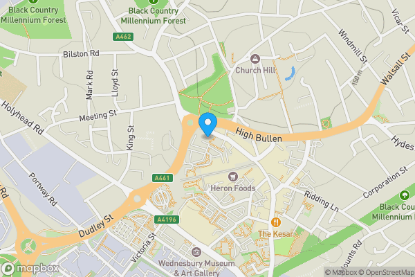 Flat 3 19, Upper High Street, Wednesbury, WS10 7HQ