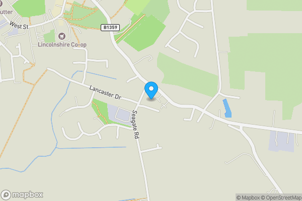 Map location for Seagate Terrace, SPALDING, Lincolnshire, PE12 9AA