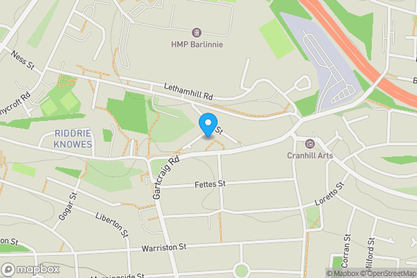 Map location for 133 2/1 Gartcraig Road, Glasgow, G33 2SP