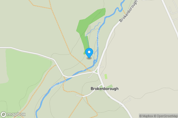 Map location for Brokenborough, Malmesbury, SN16 0HY