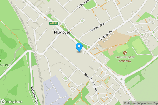 Map location for Flat 2, Lansdowne Place, London Road, ST. ALBANS, Hertfordshire, AL1 1LT