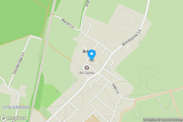 Map location for 4 All Saints Close Arksey, Doncaster, South Yorkshire, DN5 0RW