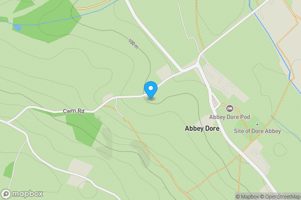 Map location for The Corn Mill Abbeydore, Hereford, Herefordshire, HR2 0AA