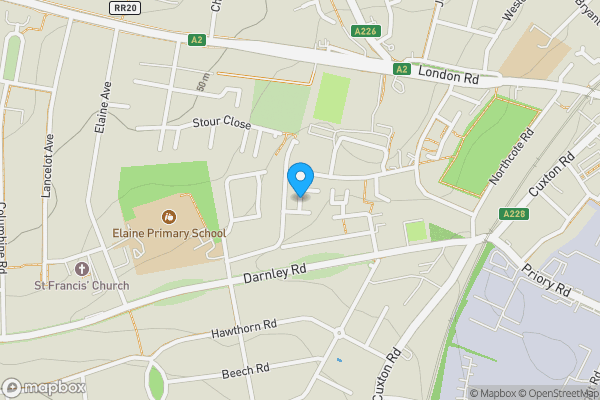 Map location for Tintagel Gardens, Rochester, Kent, ME2 2RD