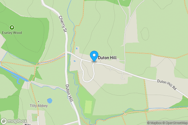 Map location for Broadfans Barn, Cherry Street, Duton Hill, Dunmow, Essex, CM6 2EE