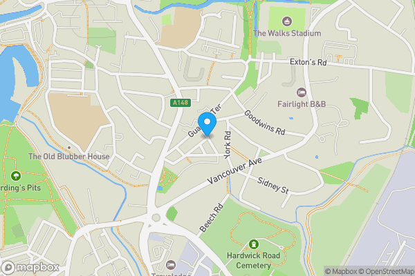 Map location for Thomas Street, King's Lynn, Norfolk, PE30 5QP